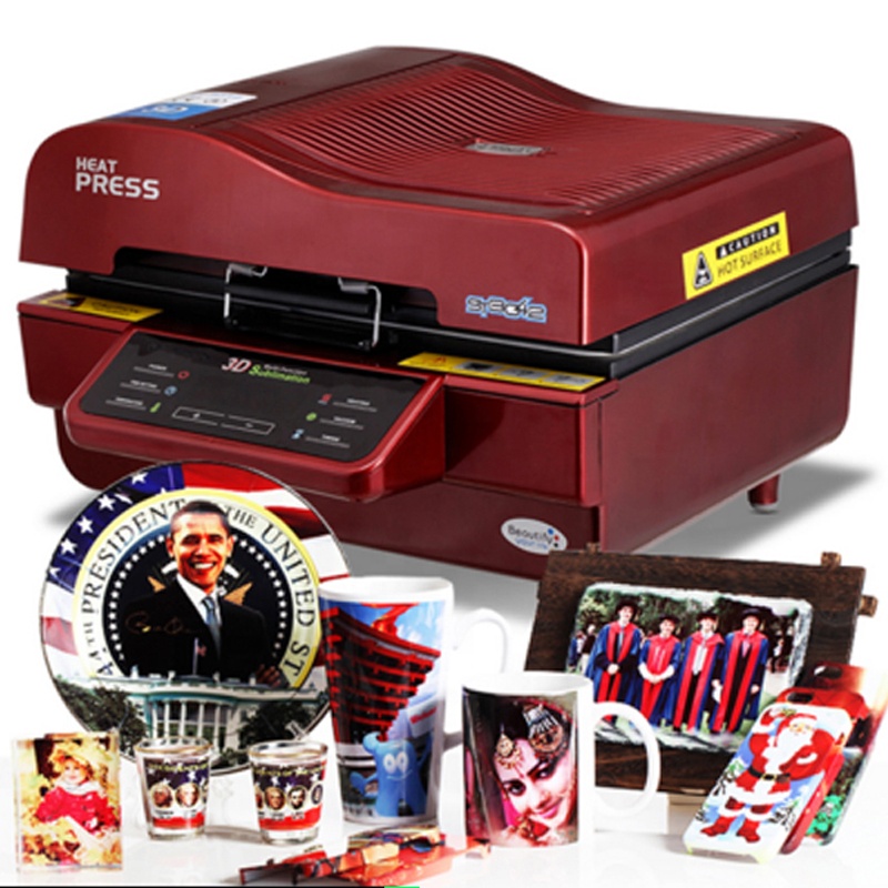 プロモーション ST-3042 電動3D昇華型ヒートプレスプリンター 新品