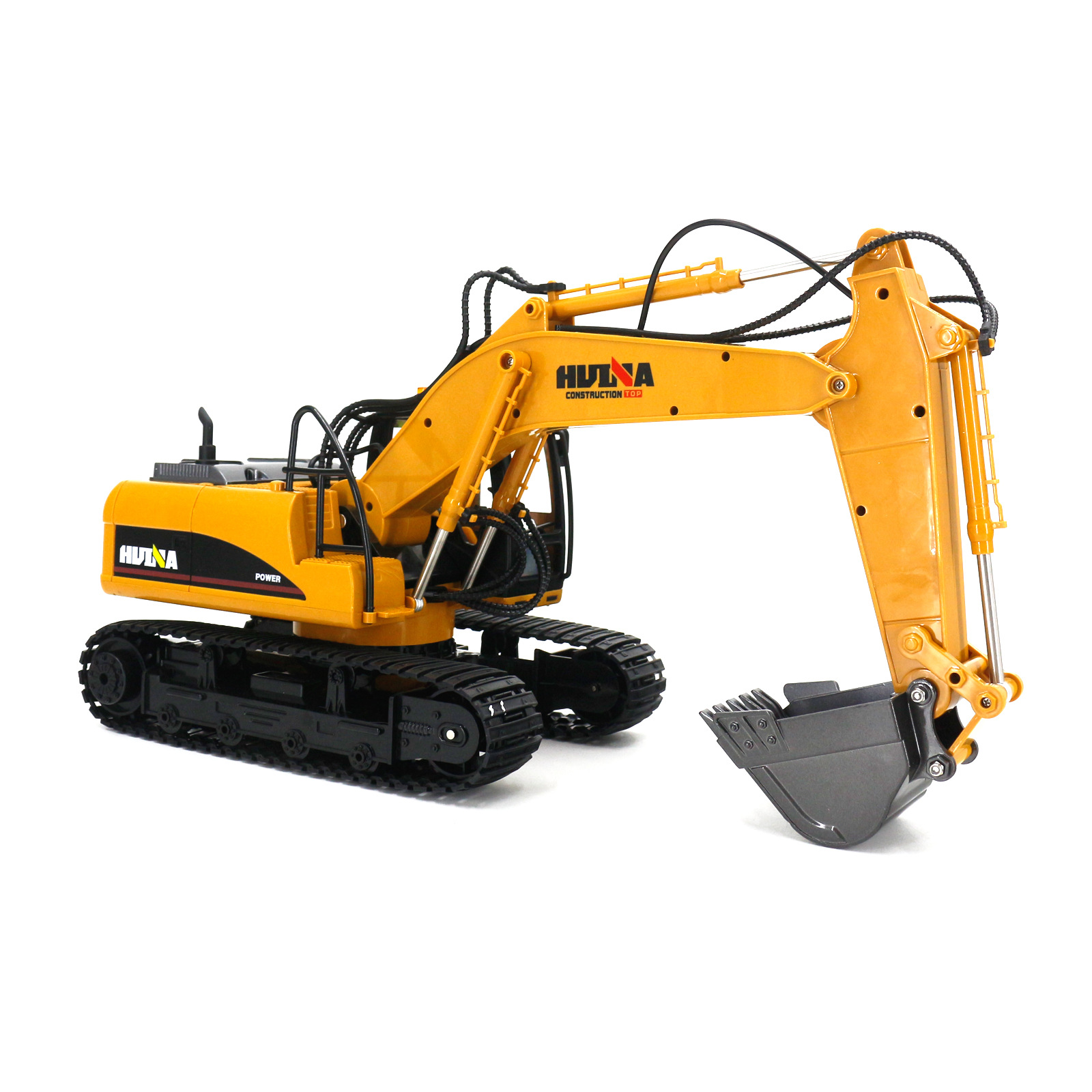 HUINA 1535 RC Excavator 1:14 Scale Construction Truck - Die-Cast