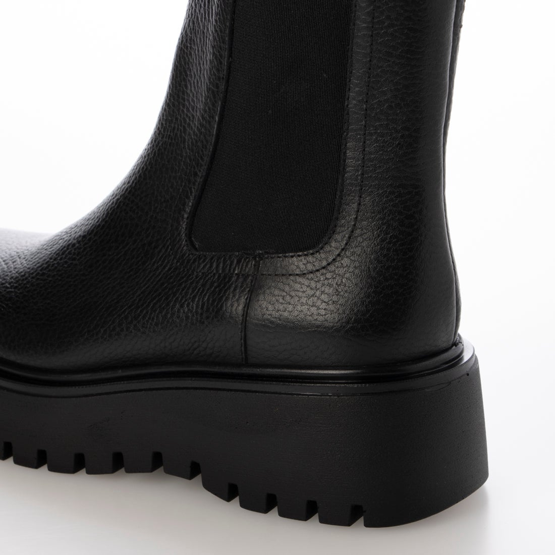 コルソローマ ノーヴェ CORSO ROMA 9 厚底サイドゴアブーツ （ブラック