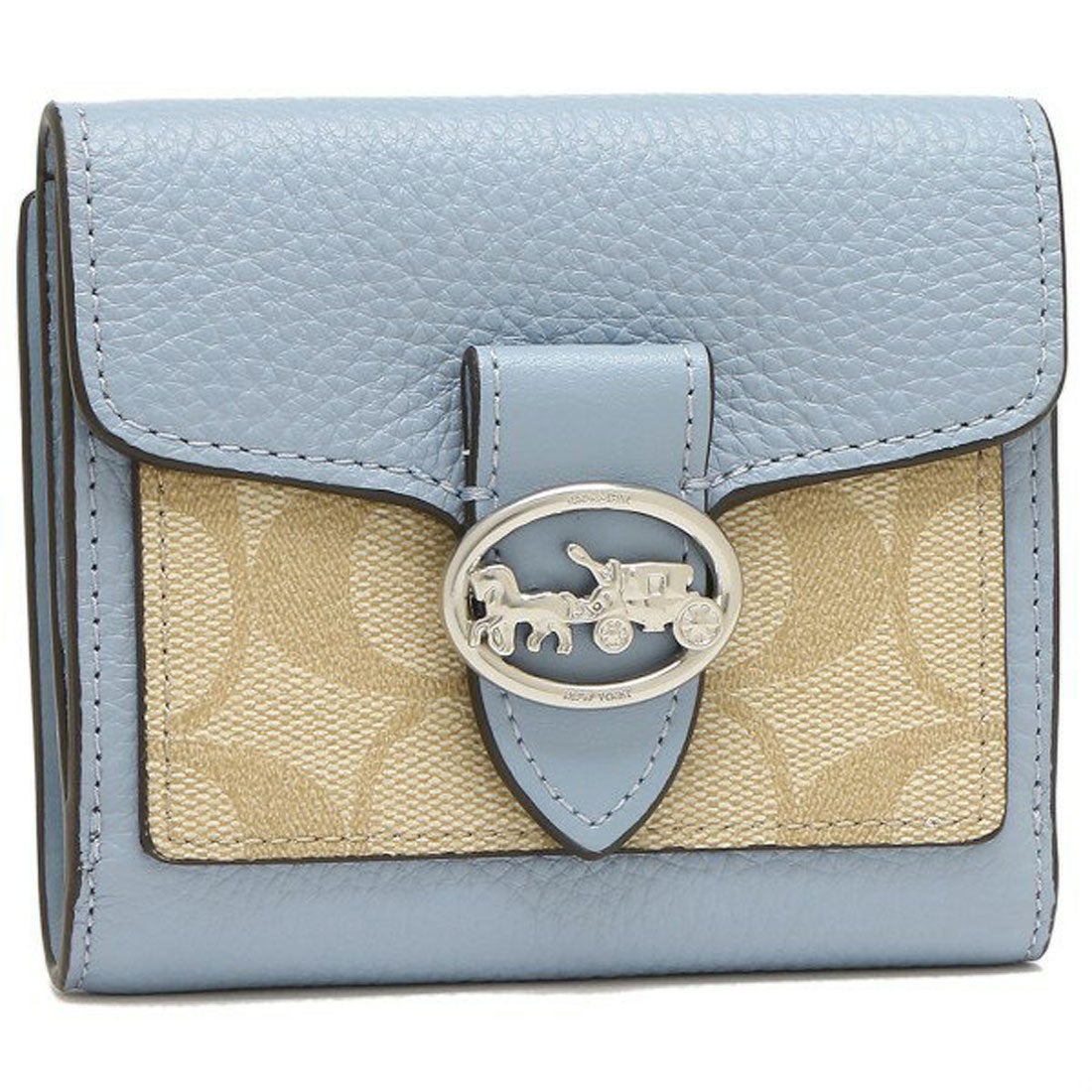 コーチ COACH アウトレット 二つ折り財布 シグネチャー ミニ財布