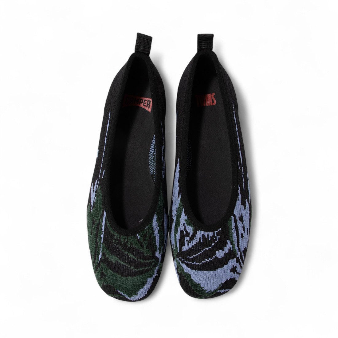 カンペール CAMPER TWINS / フラットシューズ （ブラック