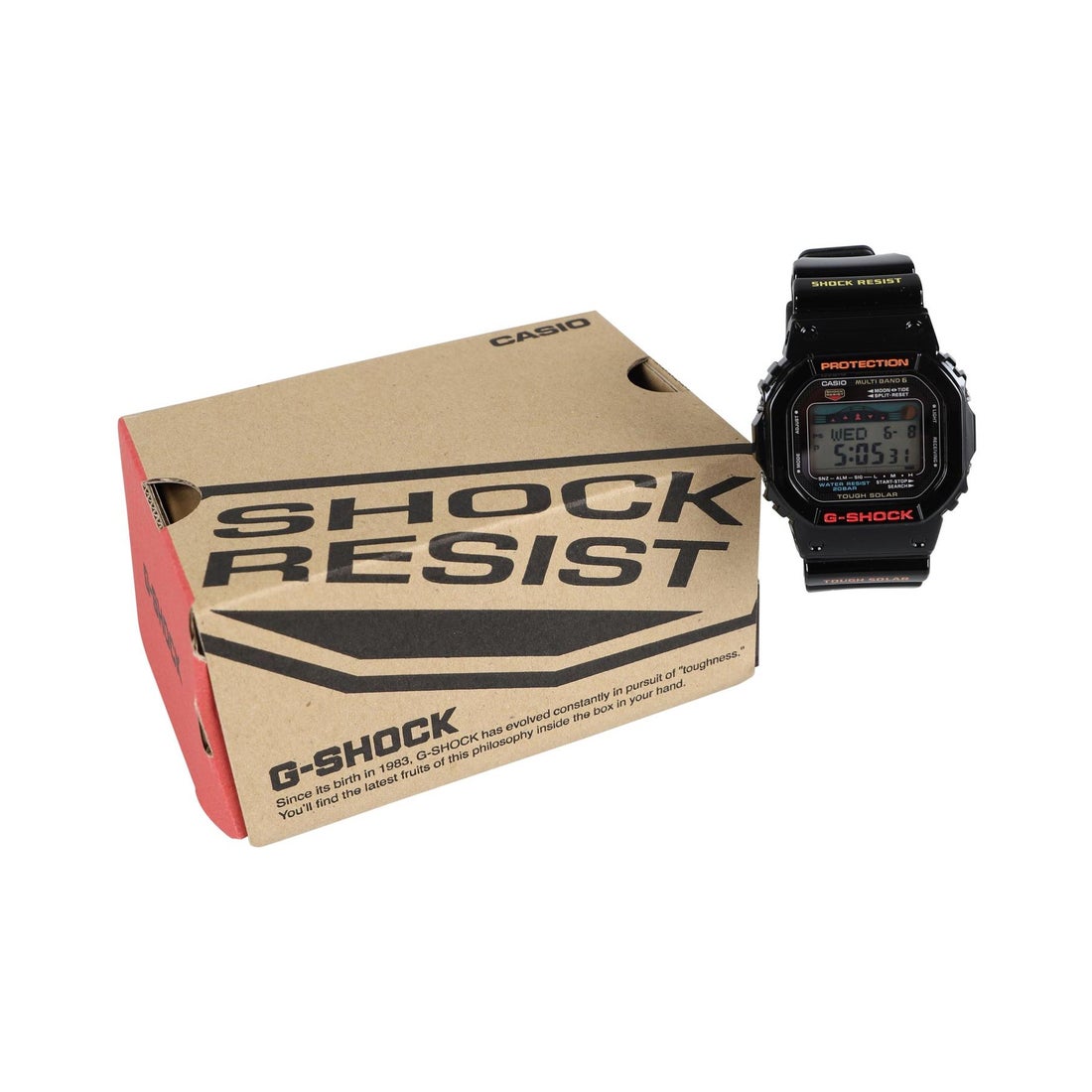 カシオ CASIO G-SHOCK 腕時計 GWX-5600-1JF ソーラー 電波 G-LIDE GWX