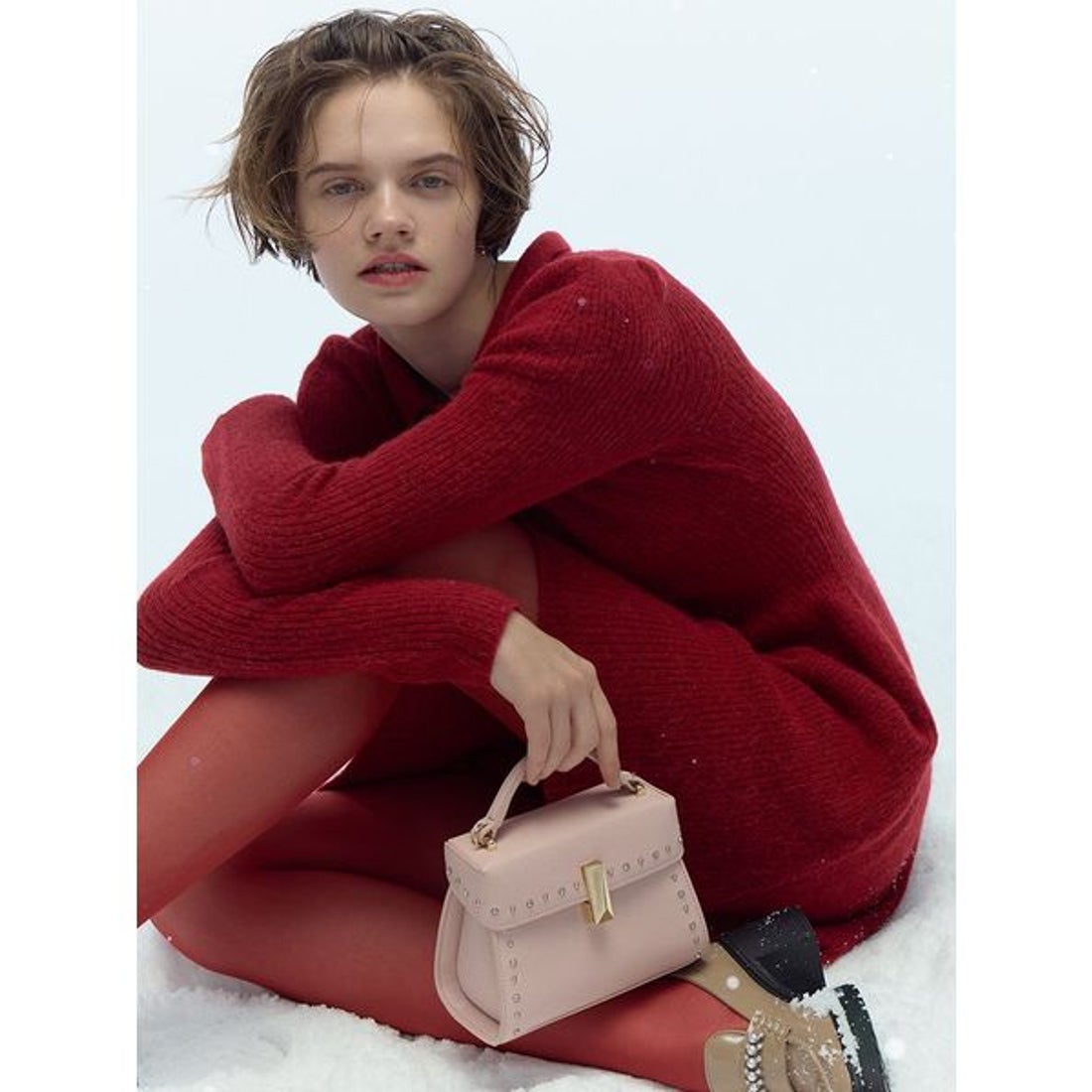 セルフォード CELFORD 【リュタン】ビジュースタッズポシェット （IVR