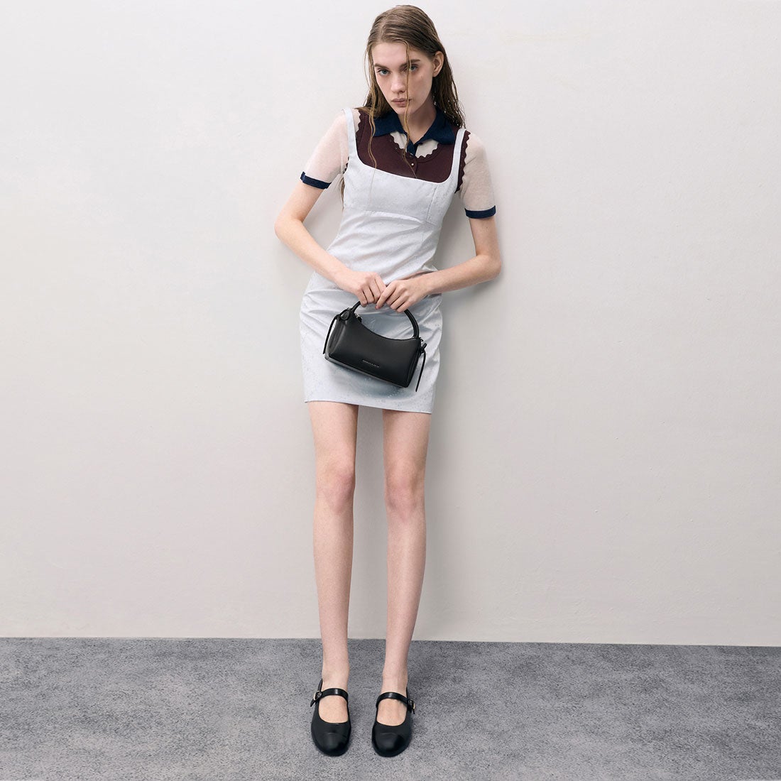 チャールズ アンド キース CHARLES & KEITH Hazel ヘーゼル ボウトップ