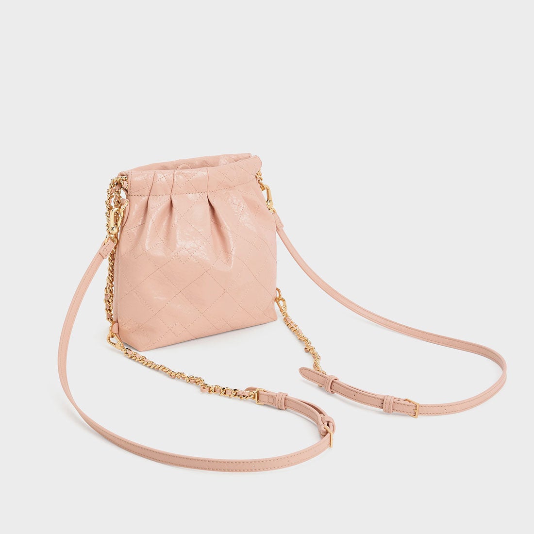 CHARLES & KEITH Duo ドゥオ チェーンハンドルツーウェイバックパック