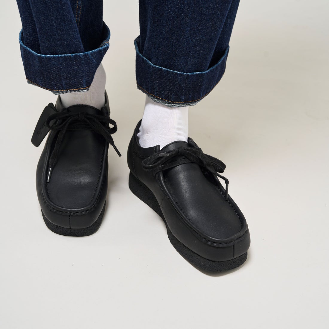 WallabeeEVO WP / ワラビーエヴォウォータープルーフ（ブラックレザー