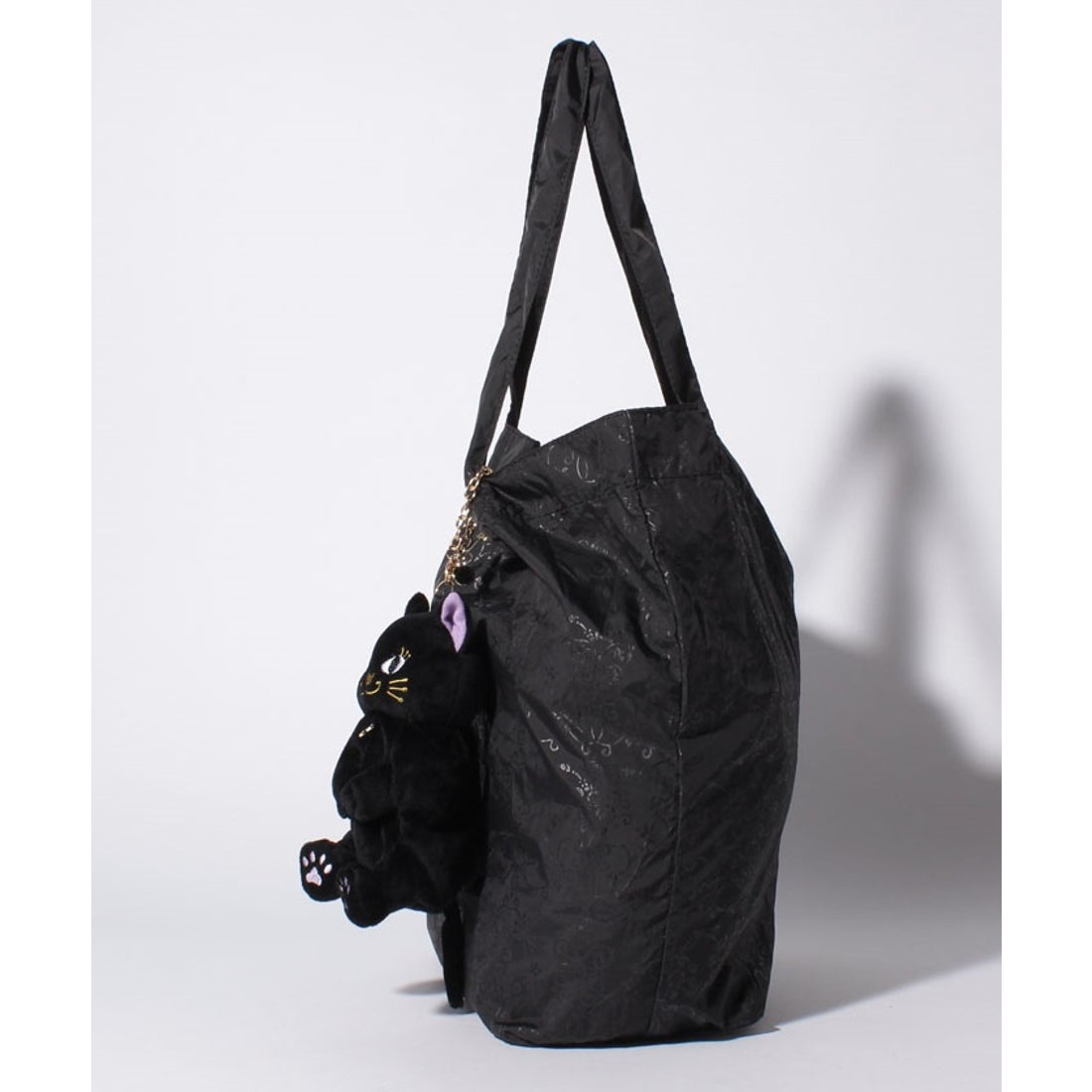 ANNA SUI プレイフル ぬいぐるみポーチ付きエコバッグ パープル -靴