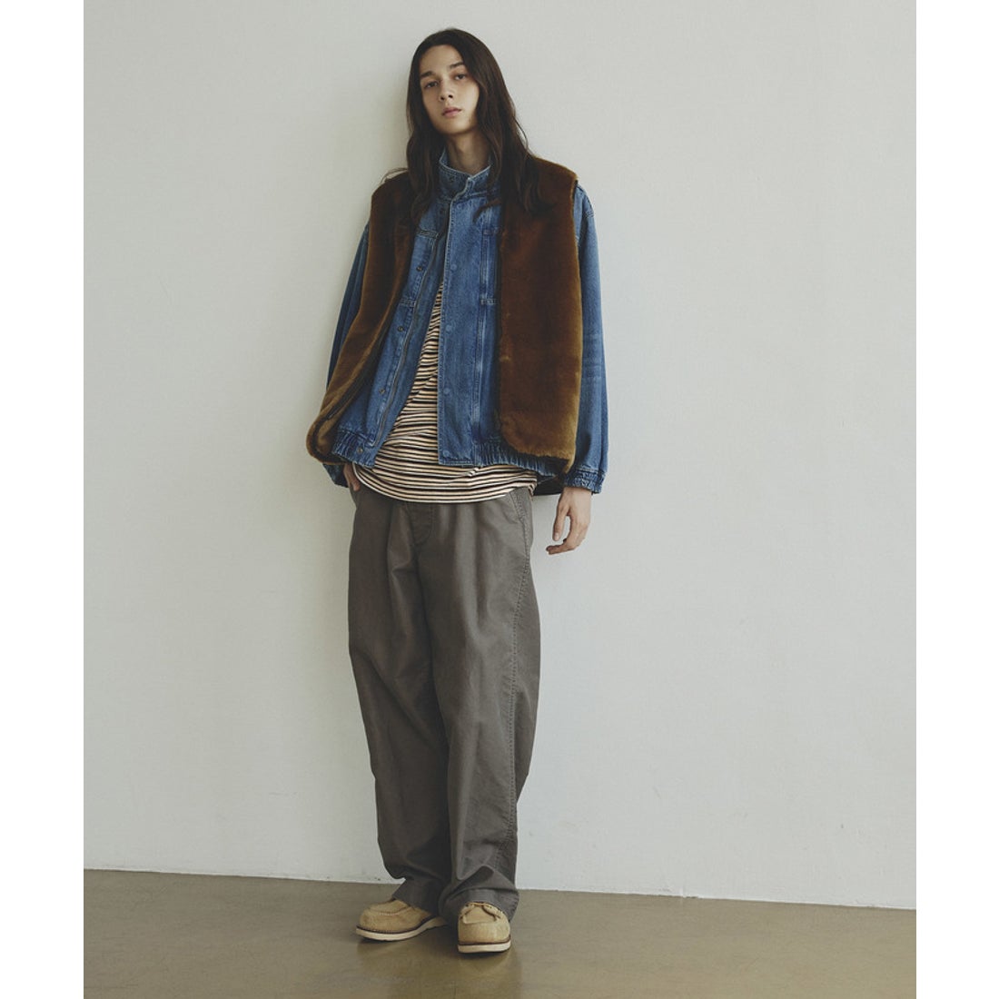 アダム エ ロペ ADAM ET ROPE' 《別注》【Barbour】リバーシブル