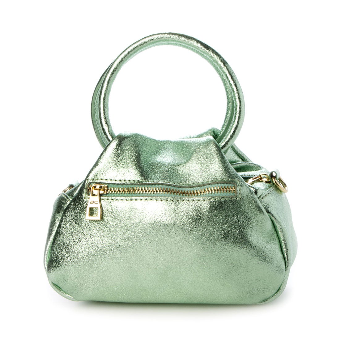 アンドレアカルドネ Andrea Cardone レザーハンドルミニバッグ