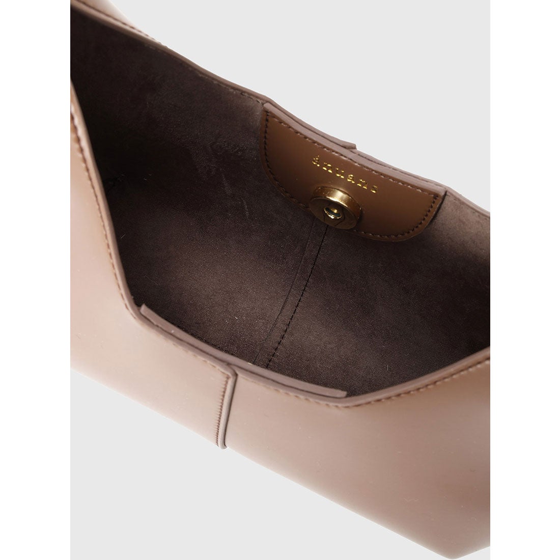 アニュアンス anuans ワンハンドルラウンドバッグ （BLACK） -靴