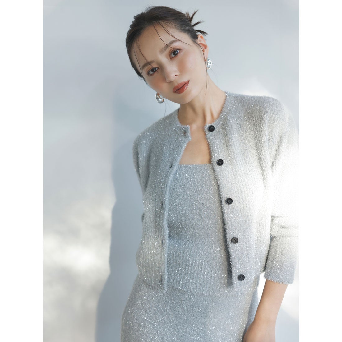 アニュアンス anuans ラメニットアンサンブル （SILVER