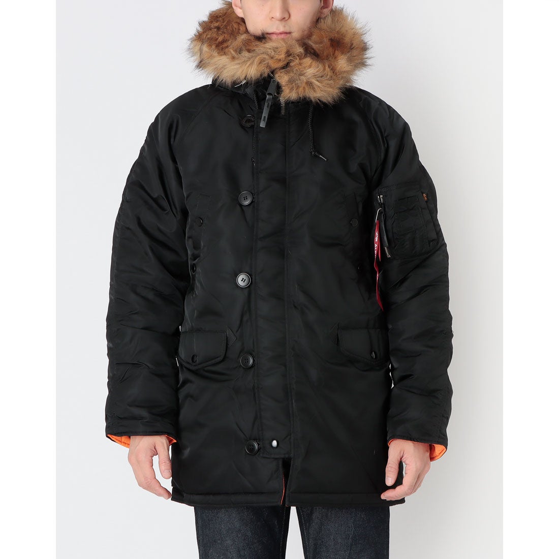 アルファ インダストリーズ ALPHA INDUSTRIES N-3B スリムフィット