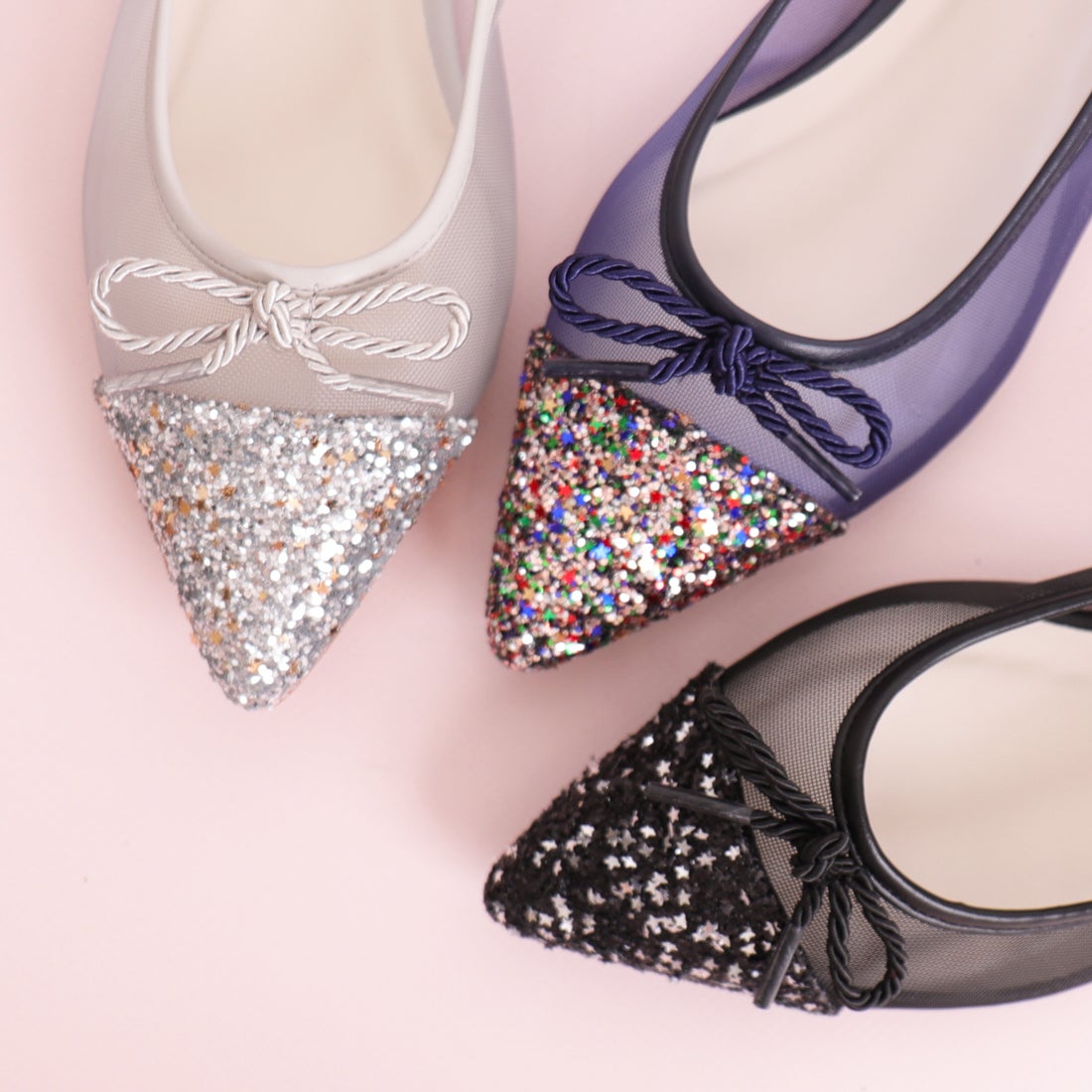 アルテミス バイ ダイアナ artemis by DIANA グリッター×チュール