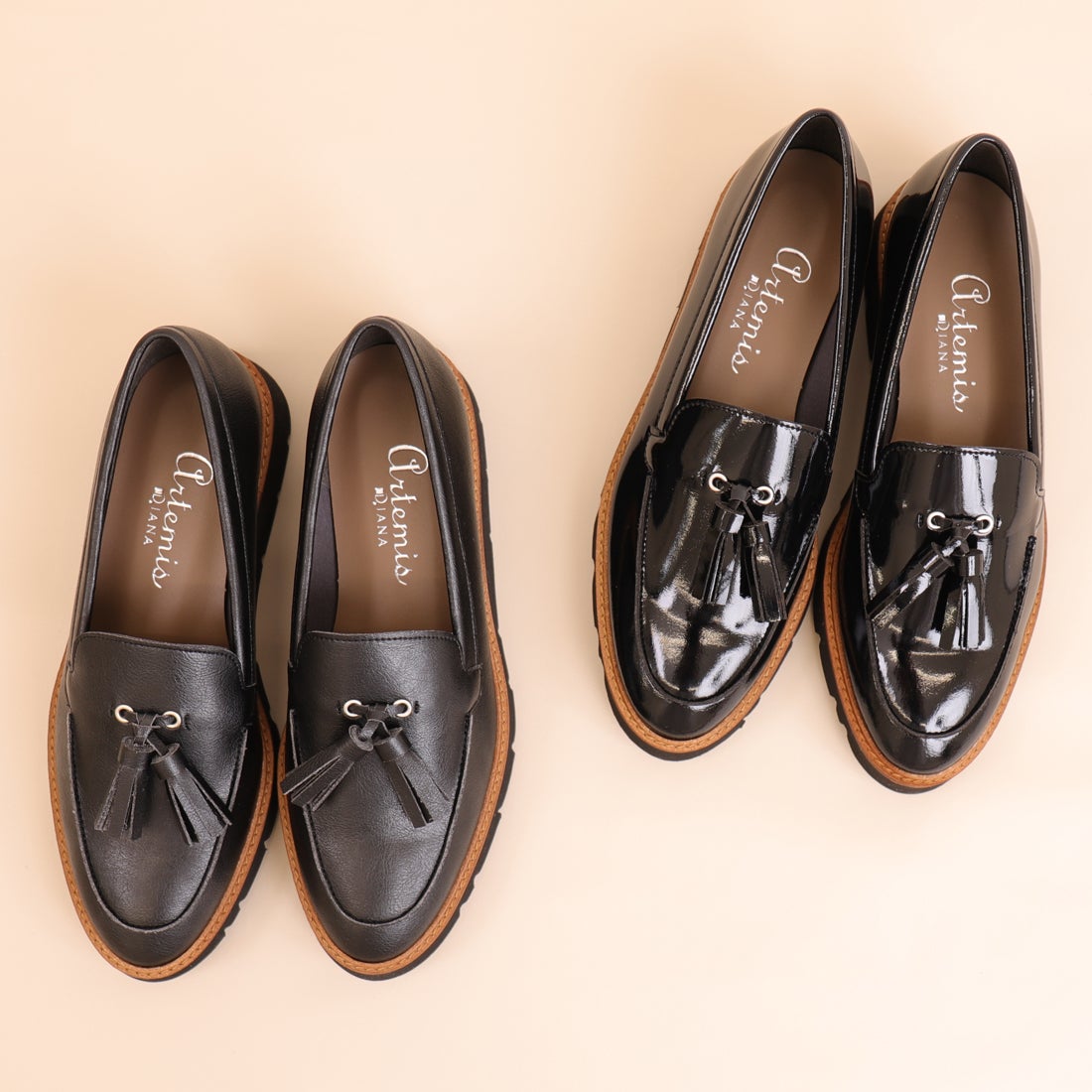 アルテミス バイ ダイアナ artemis by DIANA 軽量厚底タッセル