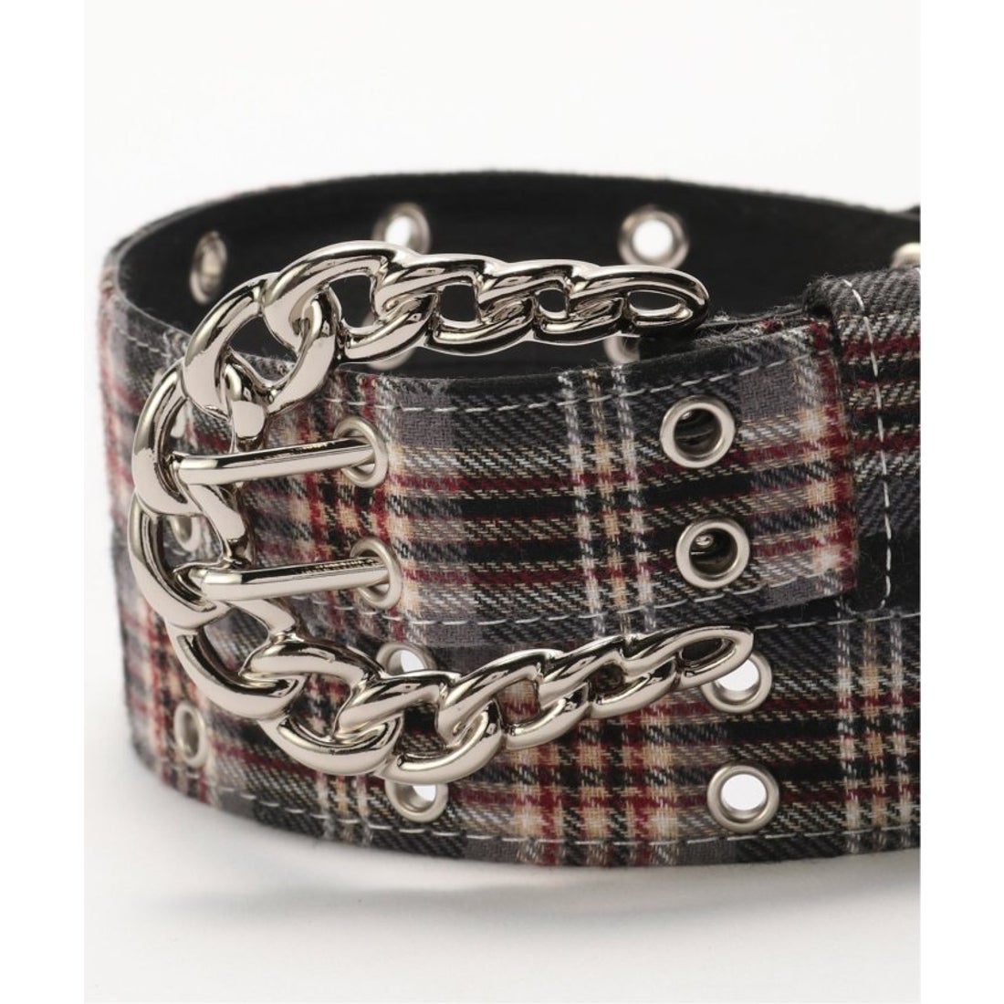 パルプ PULP AFB / エーエフビー FLANNEL CHECK BELT （イエロー