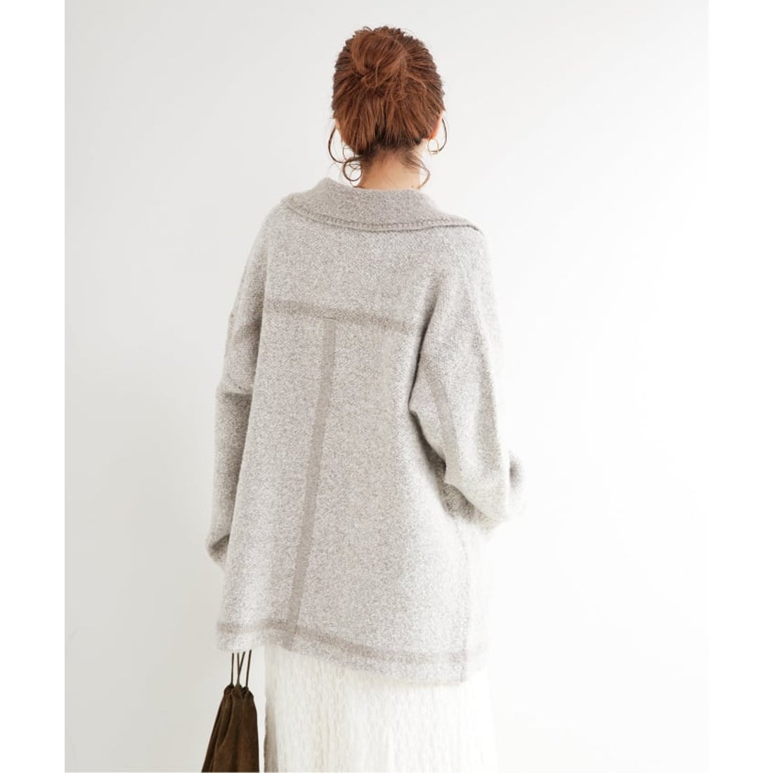 ベーセーストック B.C STOCK 手洗い可 / ツイード調パイルニット