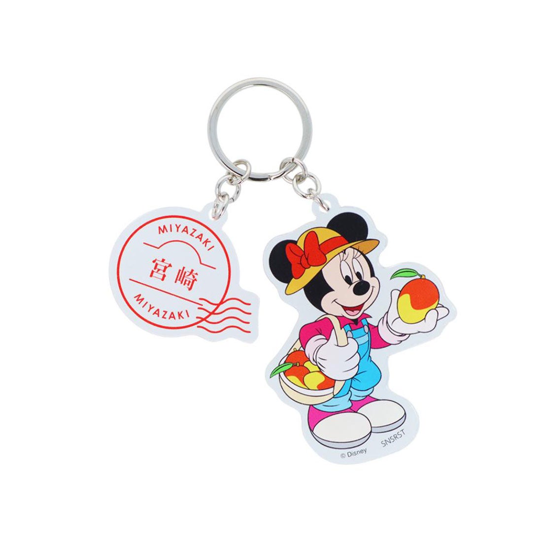 シネマコレクション cinemacollection ミニーマウス キーリング 2連