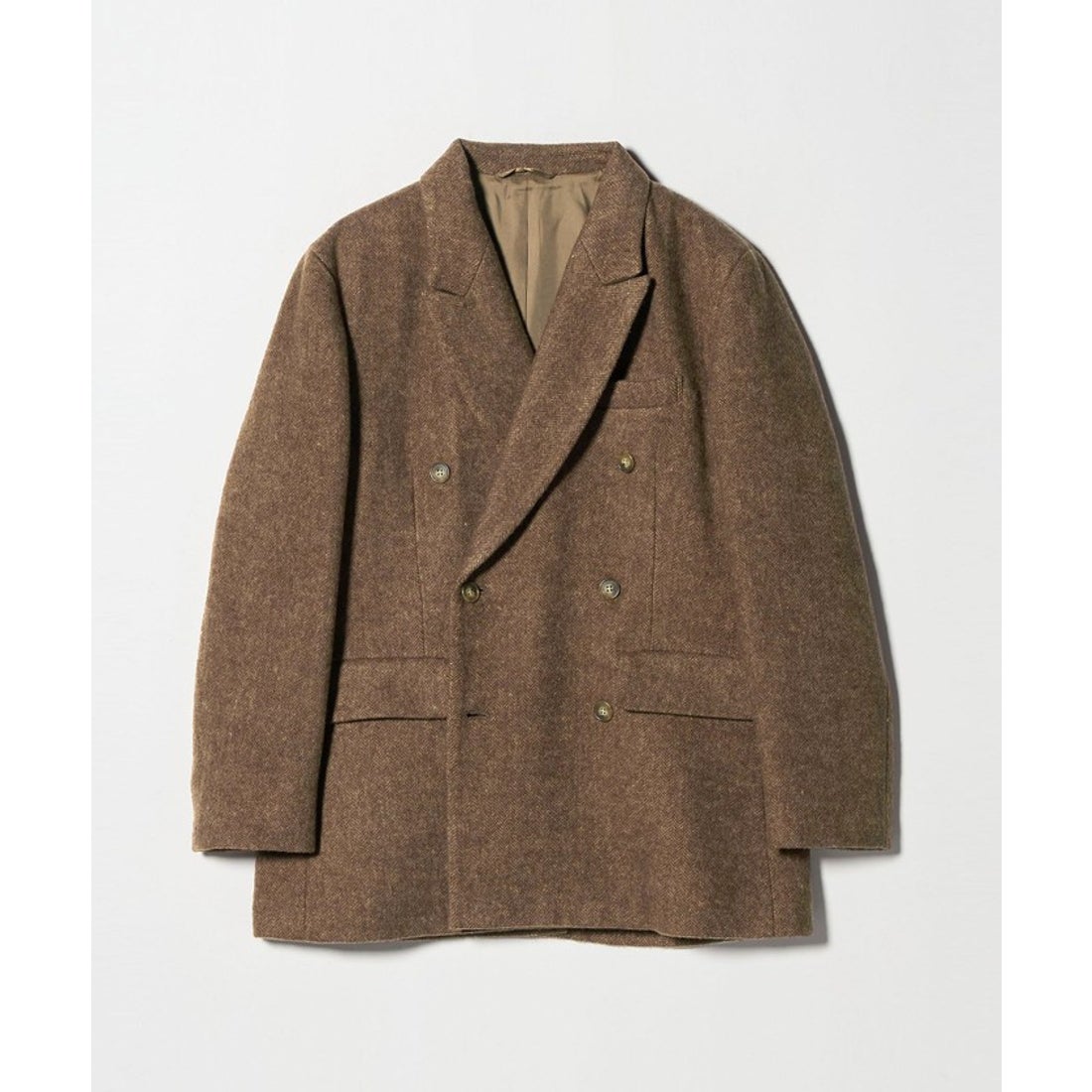 BEAUTY&YOUTH UNITED ARROWS 毛ブレンド ヘリンボーン ジャケット