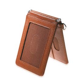 本革 薄型 バタフライ パスケース / Pata - パタ - (リアル)（ブラック