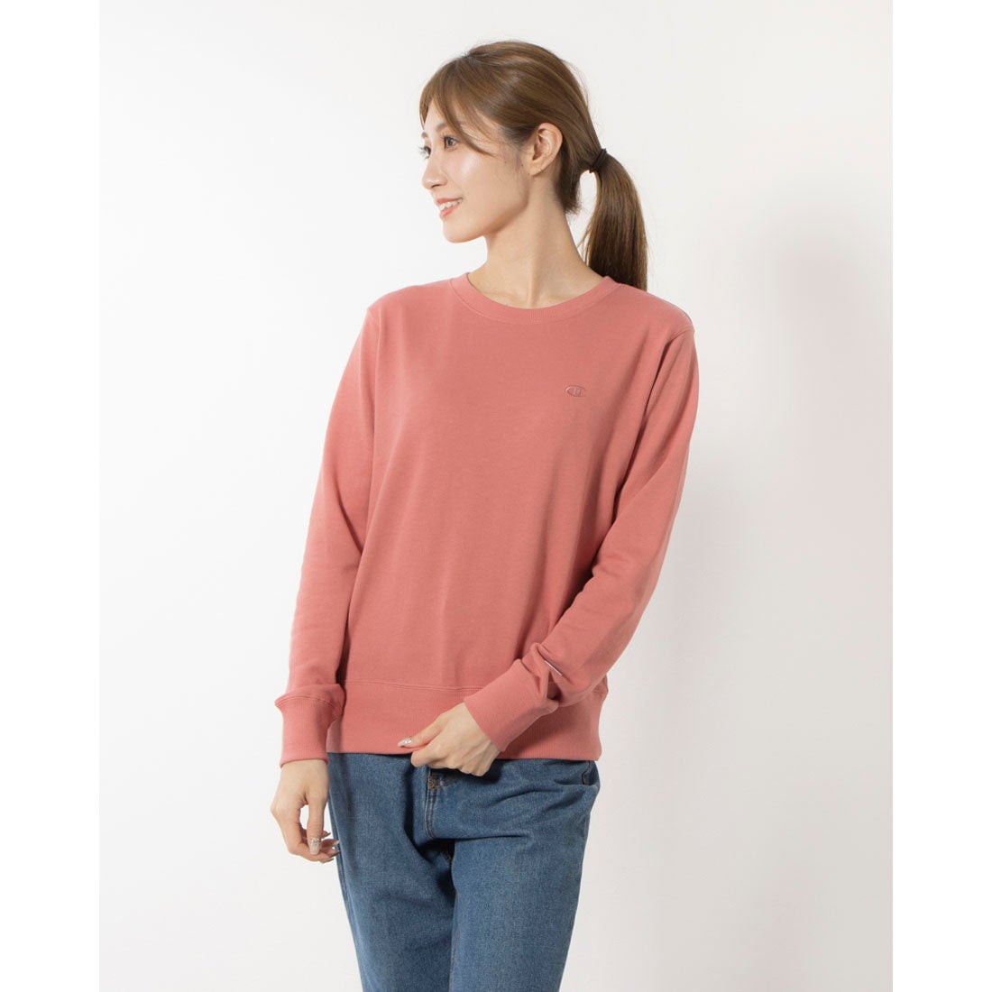 チャンピオン Champion レディース スウェットトレーナー CREW NECK