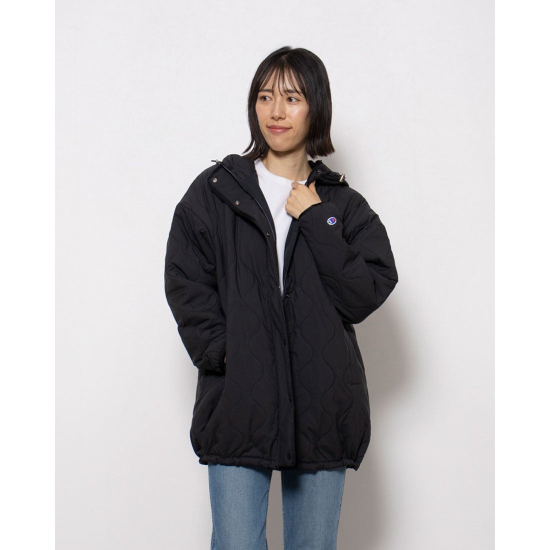 チャンピオン Champion レディース 中綿ジャケット ZIP HOODED JACKET_