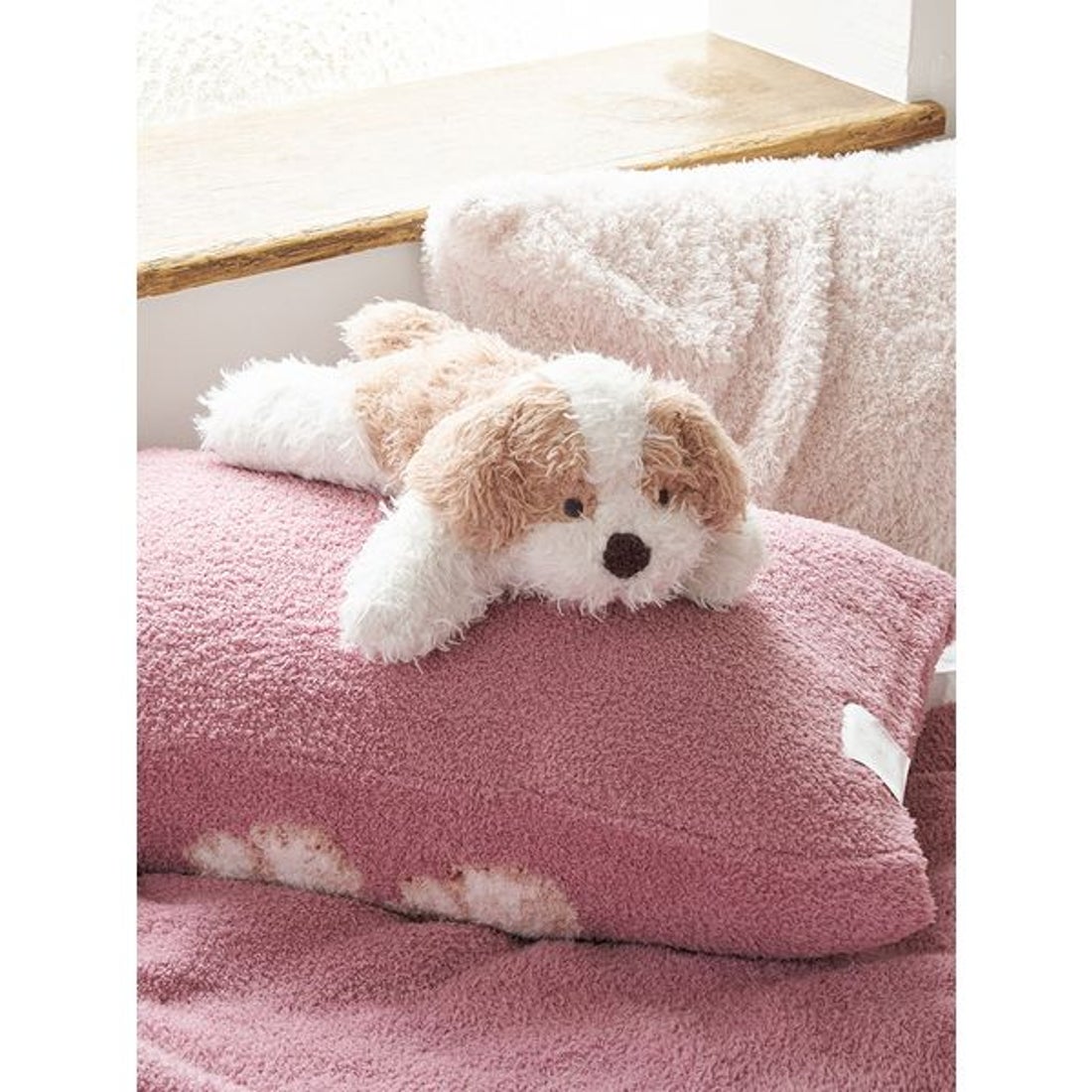 ジェラピケ正規品 シーズー柄毛布 オフホワイト gelato pique