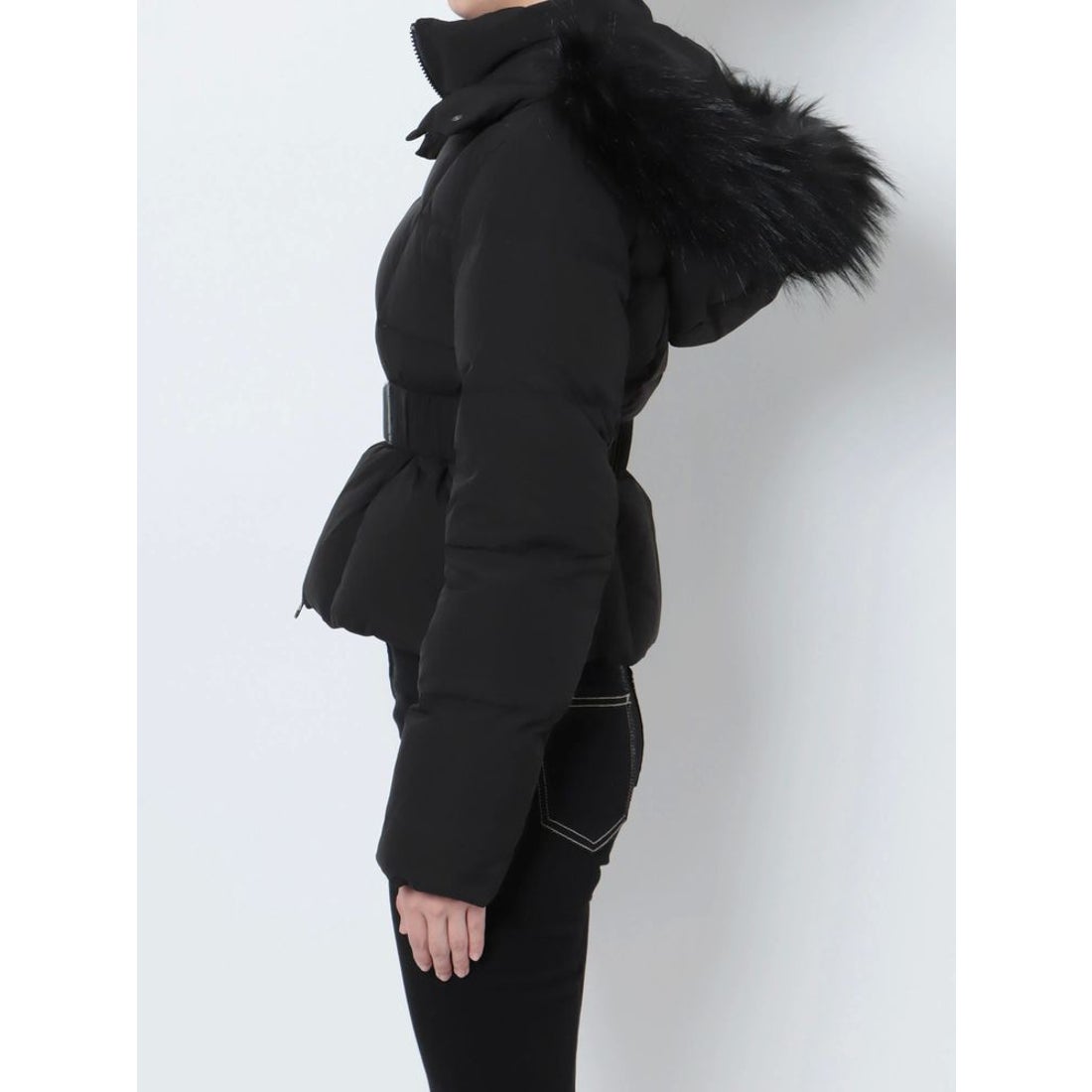 ジェイダ GYDA SymmetryGYDAベルト付きショートダウンCO （ブラック