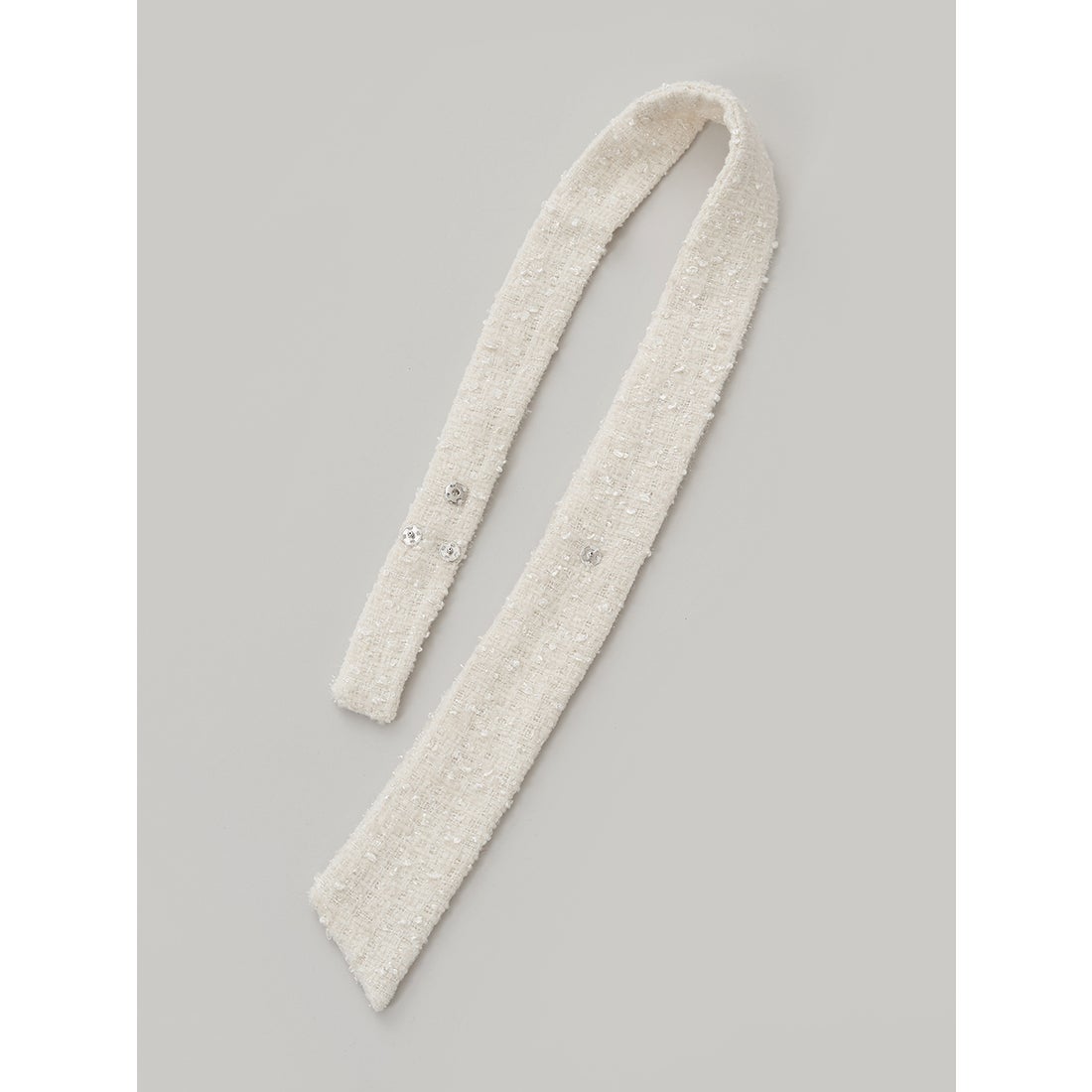 ダーリッチ Darich ホルターネックオフショルツイードトップス