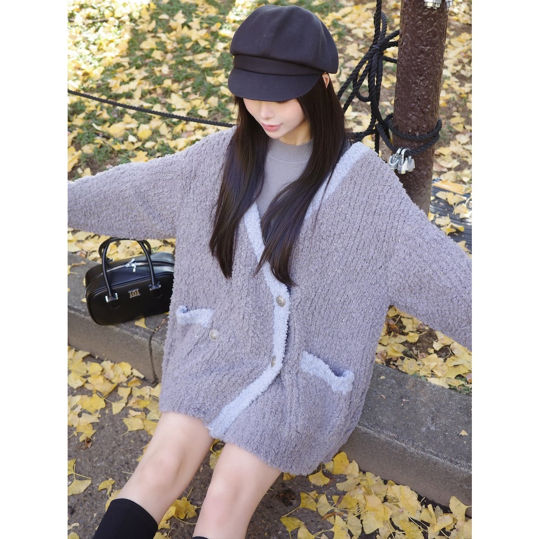 ダーリッチ Darich パントーンニットアンサンブル （サックス