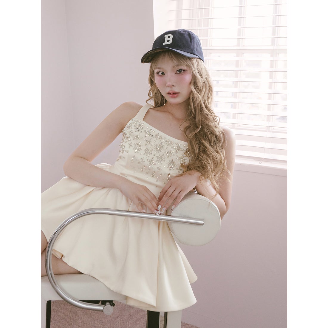 ダーリッチ Darich ジュエリーフレアチュニック （グレー