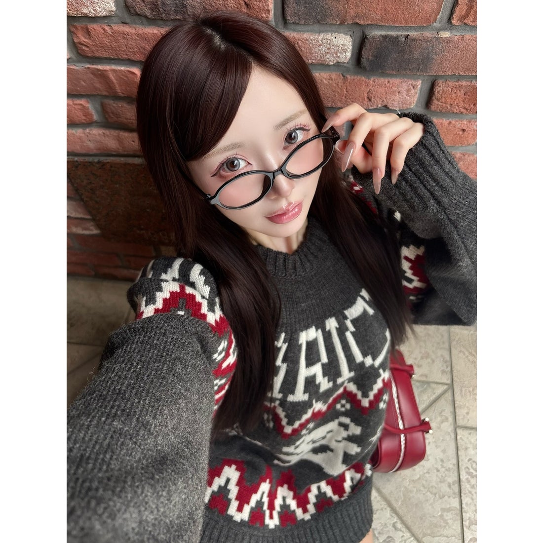 ダーリッチ Darich ノルディックベアニットプルオーバー