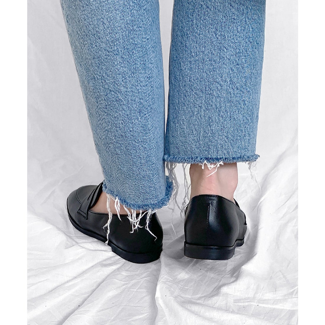 ディアナドット Dhyana. 金子綾×Dhyana. ペニーローファー （BLK） -靴