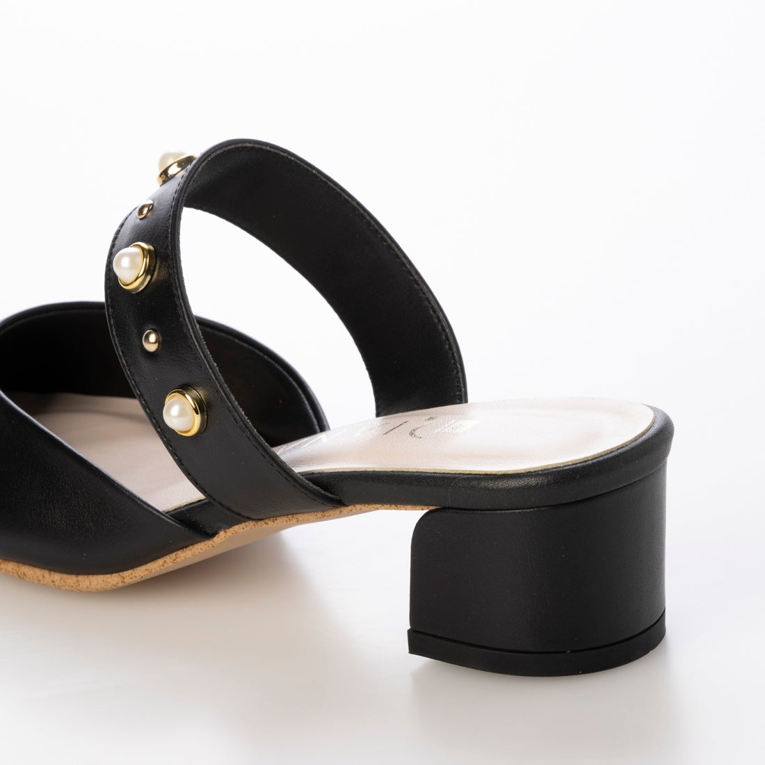 ダイアナ DIANA トゥクローズミュール （黒カーフ） -ファッション通販