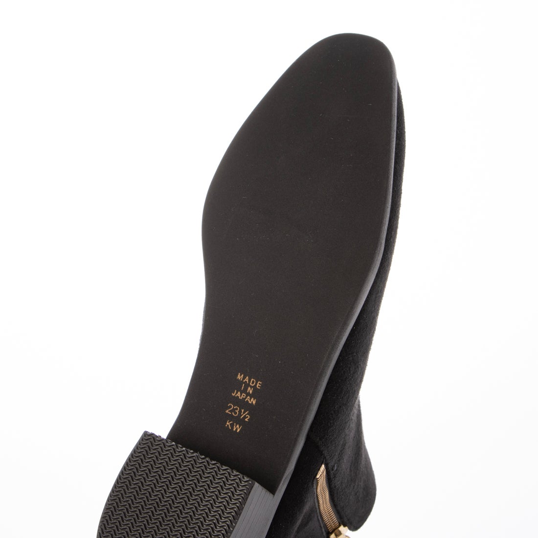 ダイアナ DIANA ショートブーツ （黒スエード） -アウトレット