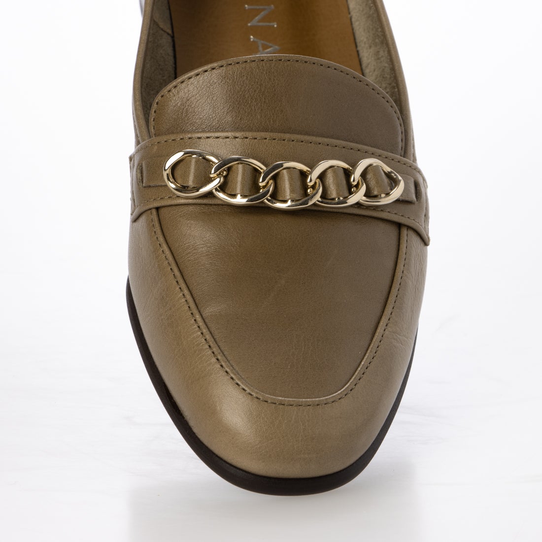 ダイアナ DIANA ヒールアップローファー （ダークベージュカーフ