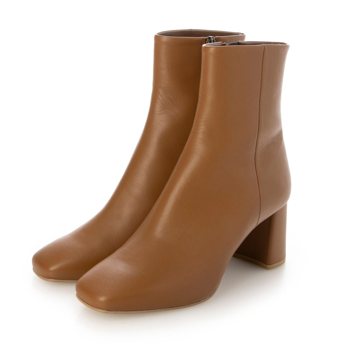 ダイアナ DIANA ショートブーツ （ライトブラウンカーフ