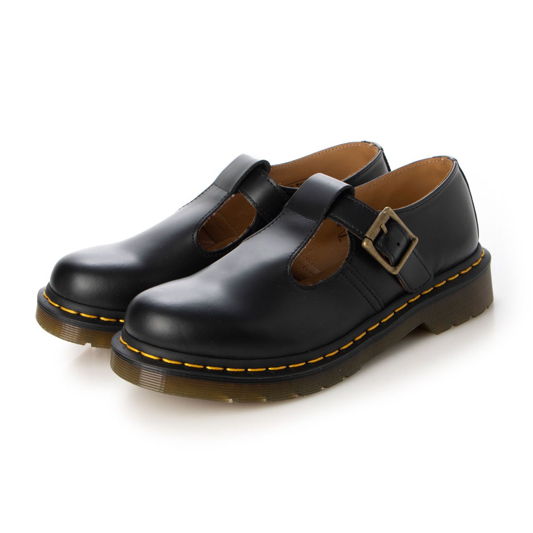 ドクターマーチン Dr.Martens POLLEY Tバーシューズ （BK） -靴