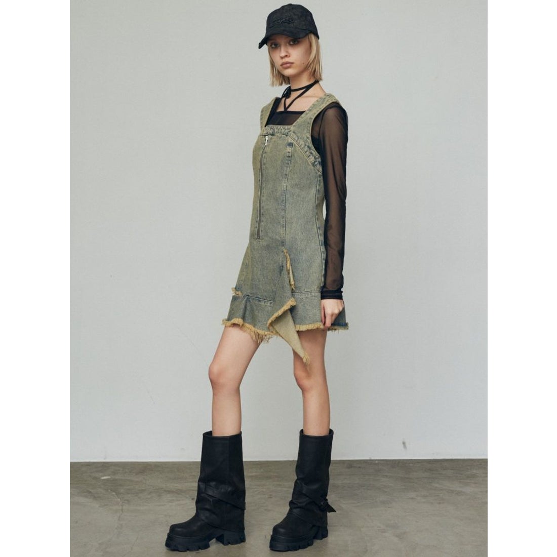 エモダ EMODA カバータンクブーツ （ブラック） -ファッション通販