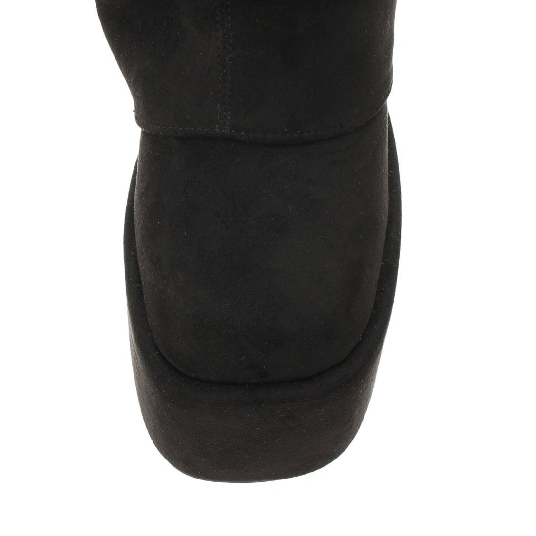 エモダ EMODA ルーズフレアカバーフィットブーツ （アイボリー