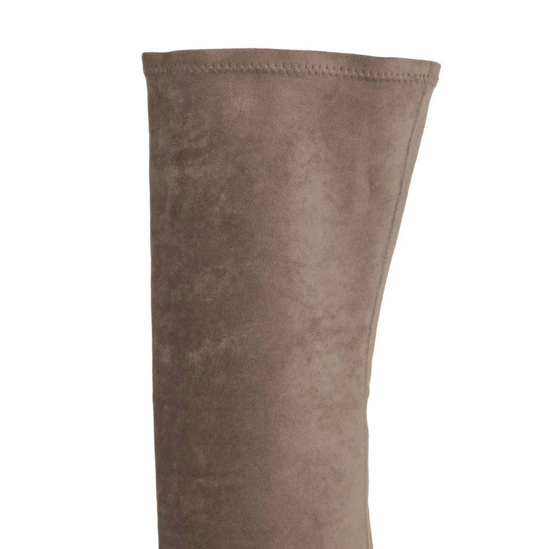 エモダ EMODA タンクバルキーロングブーツ （ベージュ） -靴