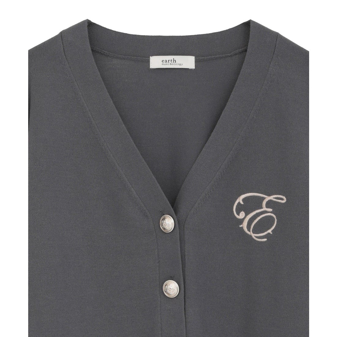 アースミュージックアンドエコロジー earth music&ecology ロゴ刺繍