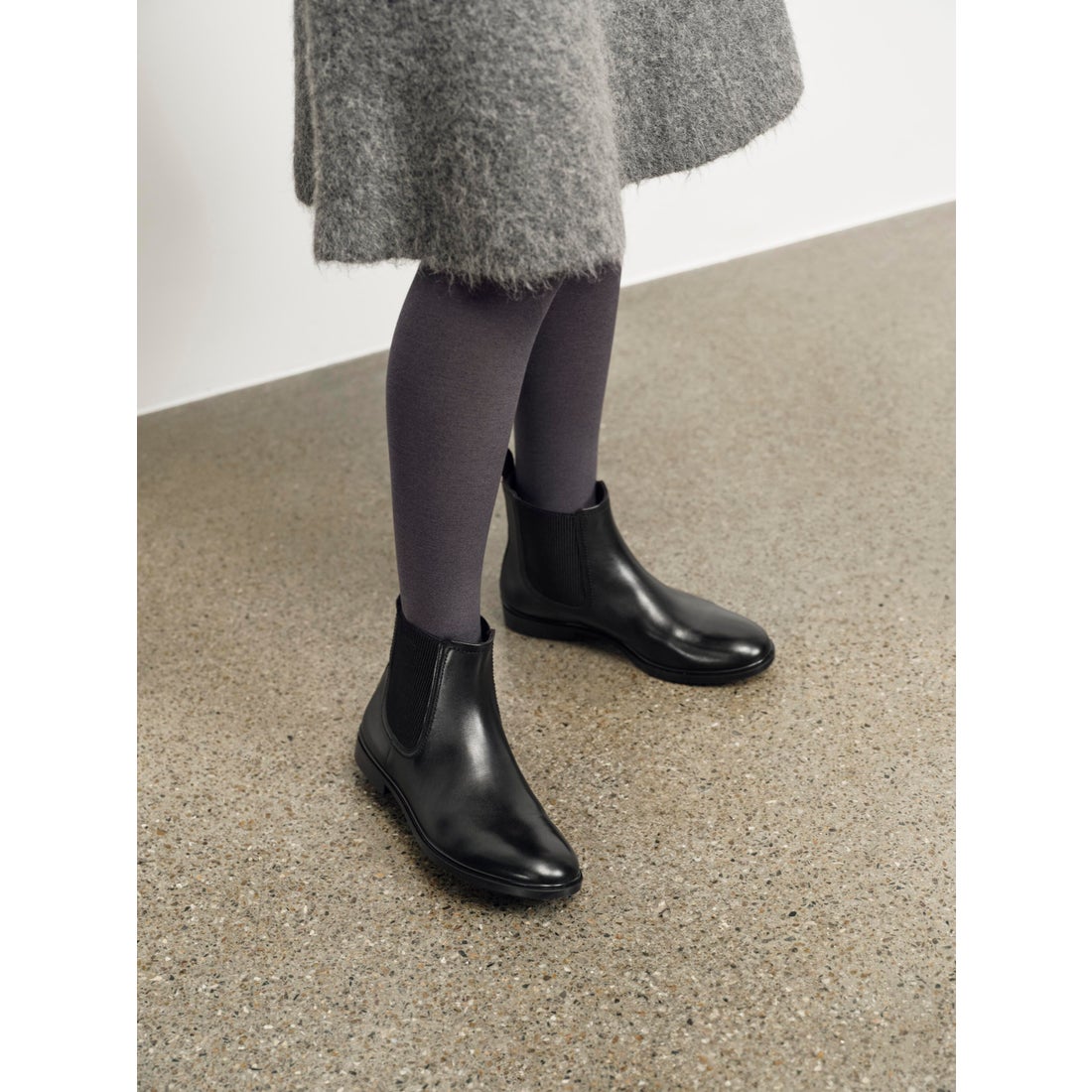 エコー ECCO シンプルデザイン DRESS CLASSIC 15 サイドゴアショート