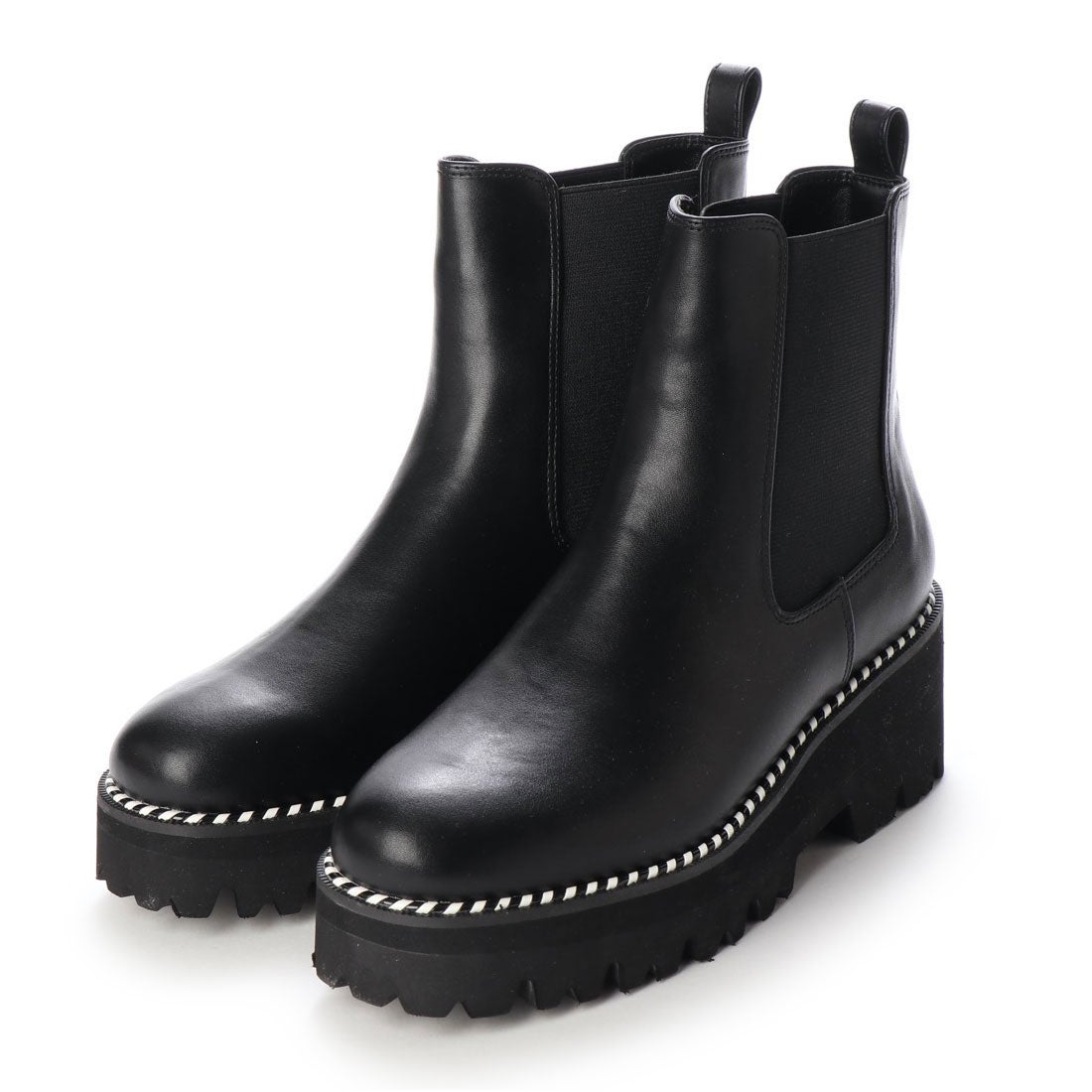 EVOL/イーボル】 厚底トラックソールサイドゴアブーツ IX5469