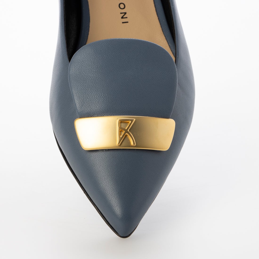 ファビオルスコーニ FABIO RUSCONI ローヒールポインテッドトウ