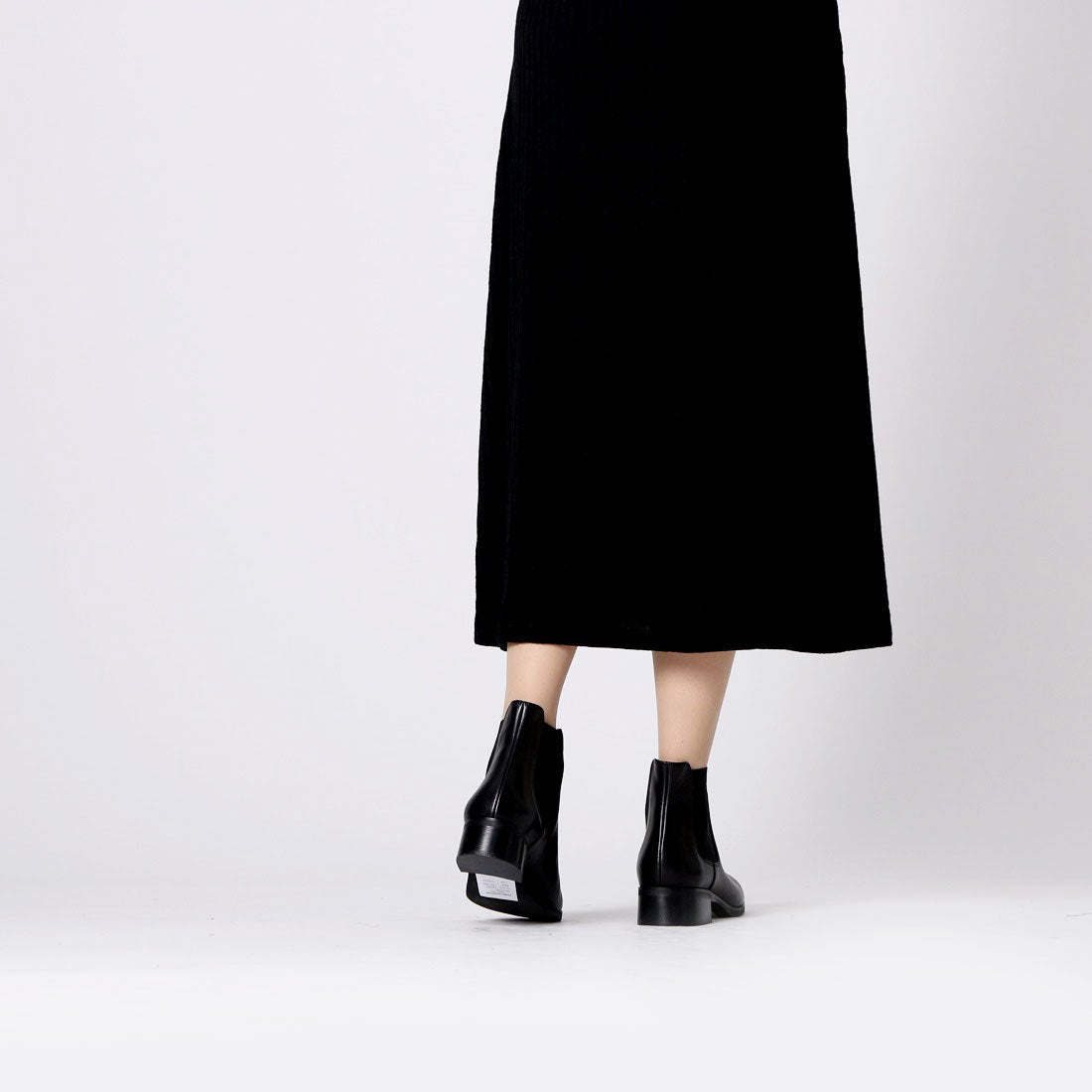 ○ファビオルスコーニ FABIO RUSCONI サイドゴアブーツ （ブラック