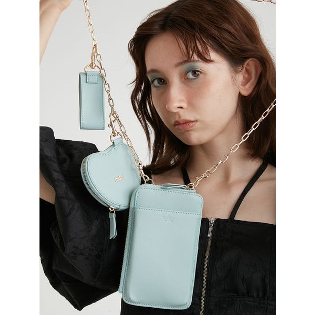 FURFUR / ファーファー キルティング3SETマルチショルダーBLK