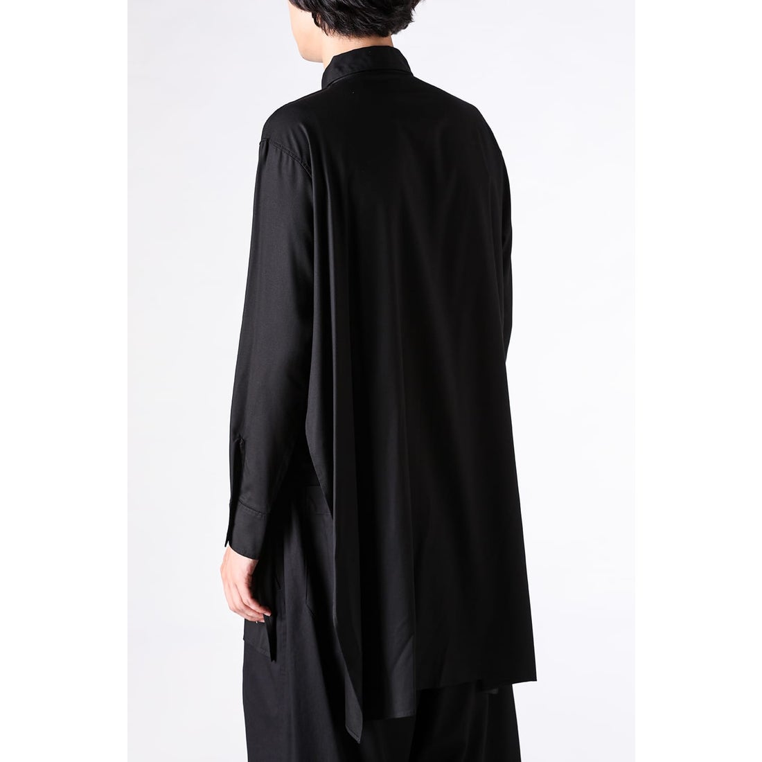 Ground Y Uneven Shirt （BLACK） - Osaka / Kyoto Stores, Ship