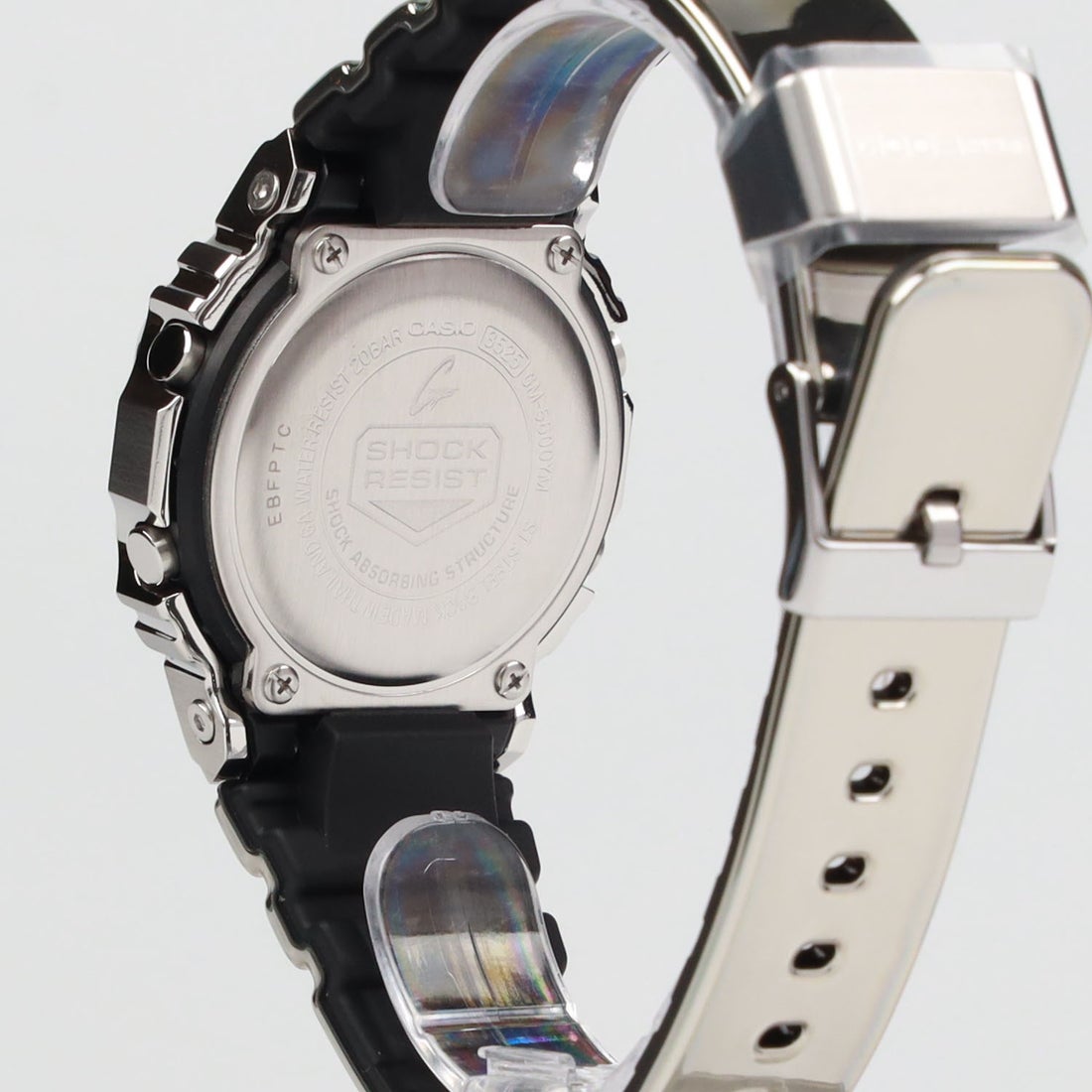 G-SHOCK】 FINE METALLIC SERIES / GM-5600YM-8JF （シルバー×ブラック