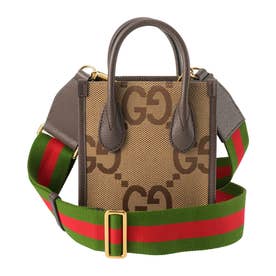 グッチ GUCCI ショルダーバッグ ジャンボ GG キャンバス ミニトート