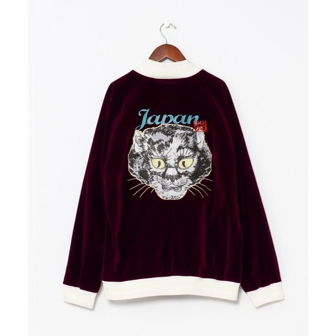 カヤ カヤ 【カヤジャン】浮世絵スーベニアジャケット （ブラック